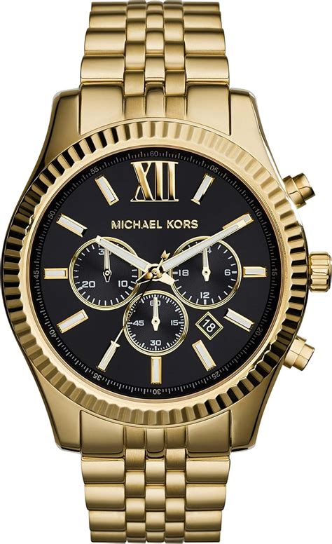 michael kors watch men on wrist|Michael Kors chronograph watch men's.